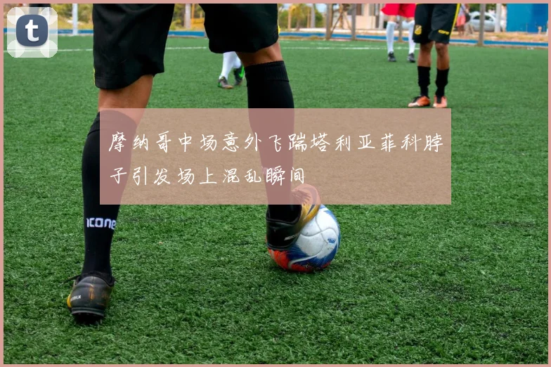 摩纳哥中场意外飞踹塔利亚菲科脖子引发场上混乱瞬间
